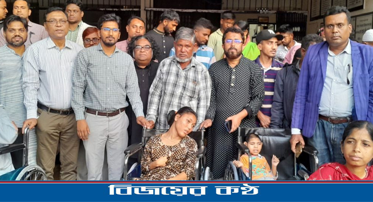 প্রবাসীদের অর্থায়নে হুইল চেয়ার পেল কুলাউড়ার ২৭ প্রতিবন্ধী